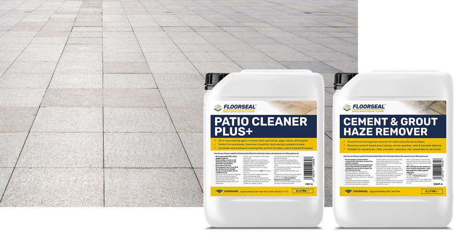 Granitpflaster nach Behandlung