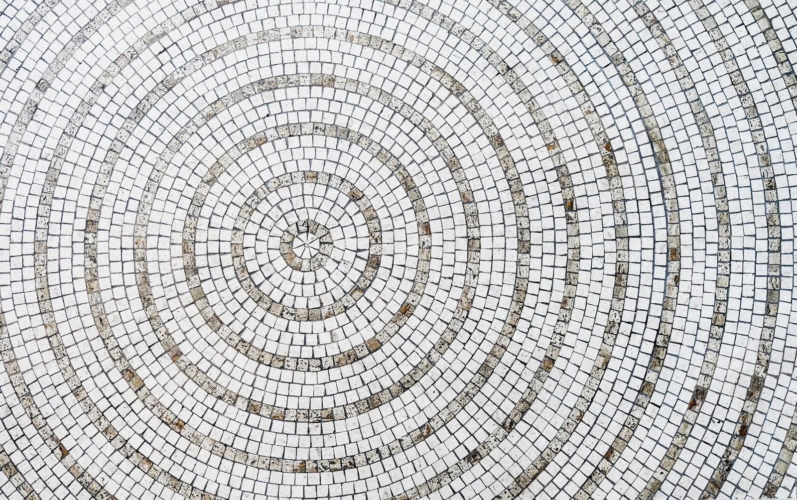 Kopfsteinpflaster restauriert